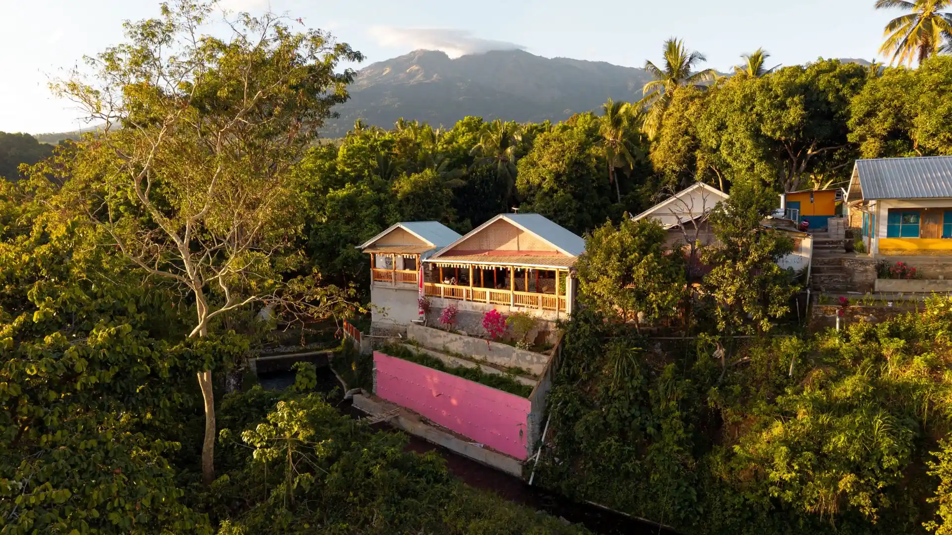 Cafe Rinjani Dawn Senaru Lombok
