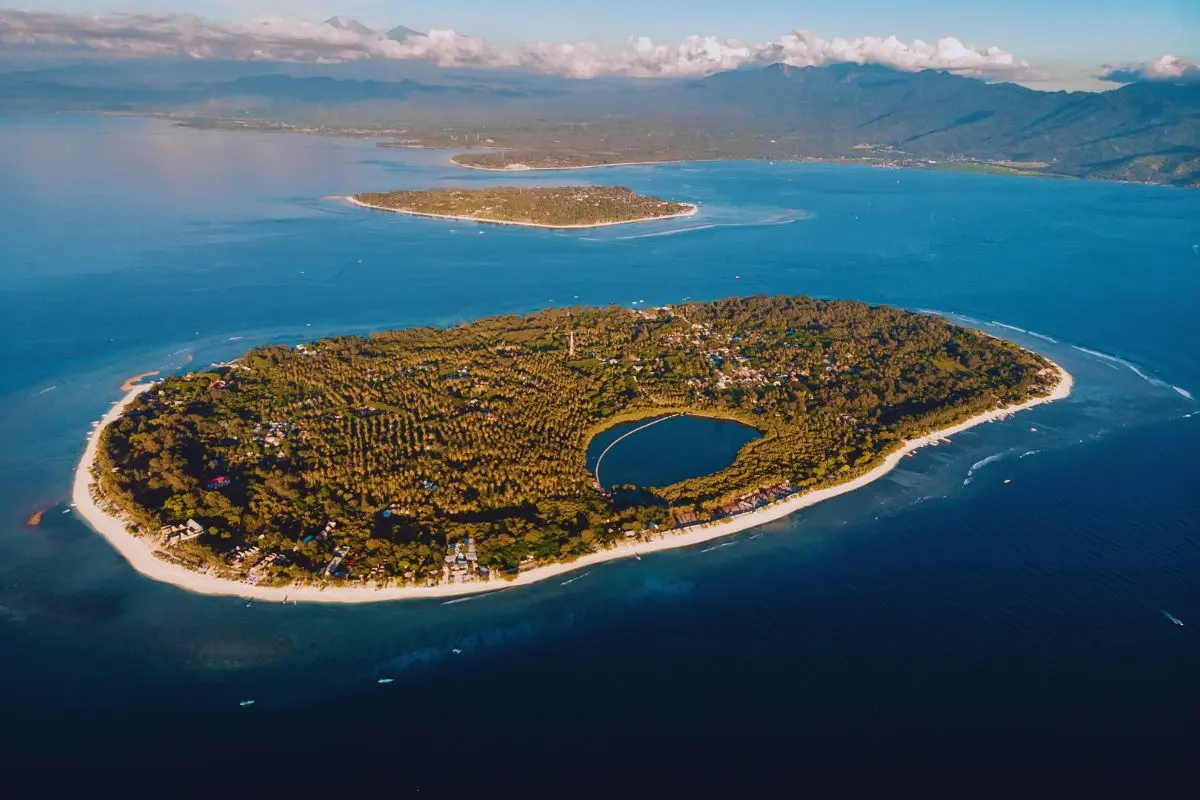 Elevation profile - Gili Islands