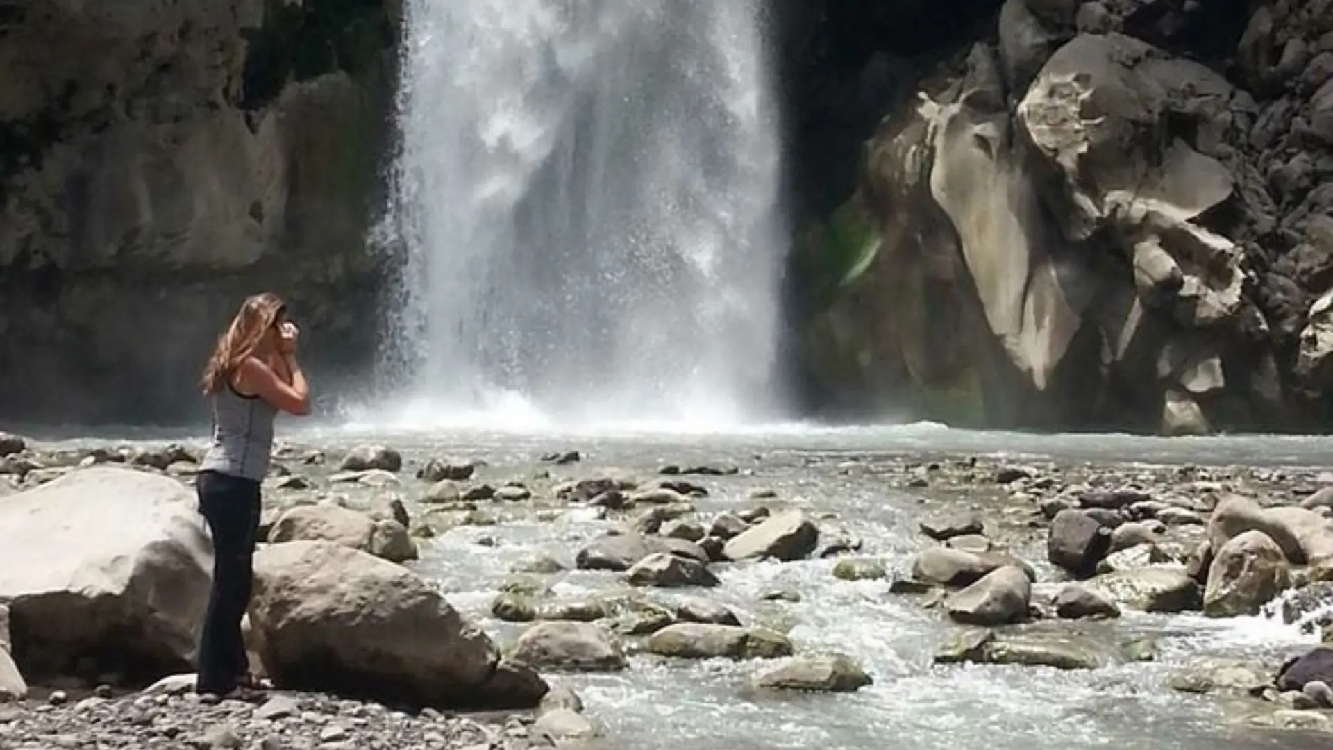 Mangku Sakti Waterfall Sembalun Lombok Indonesia