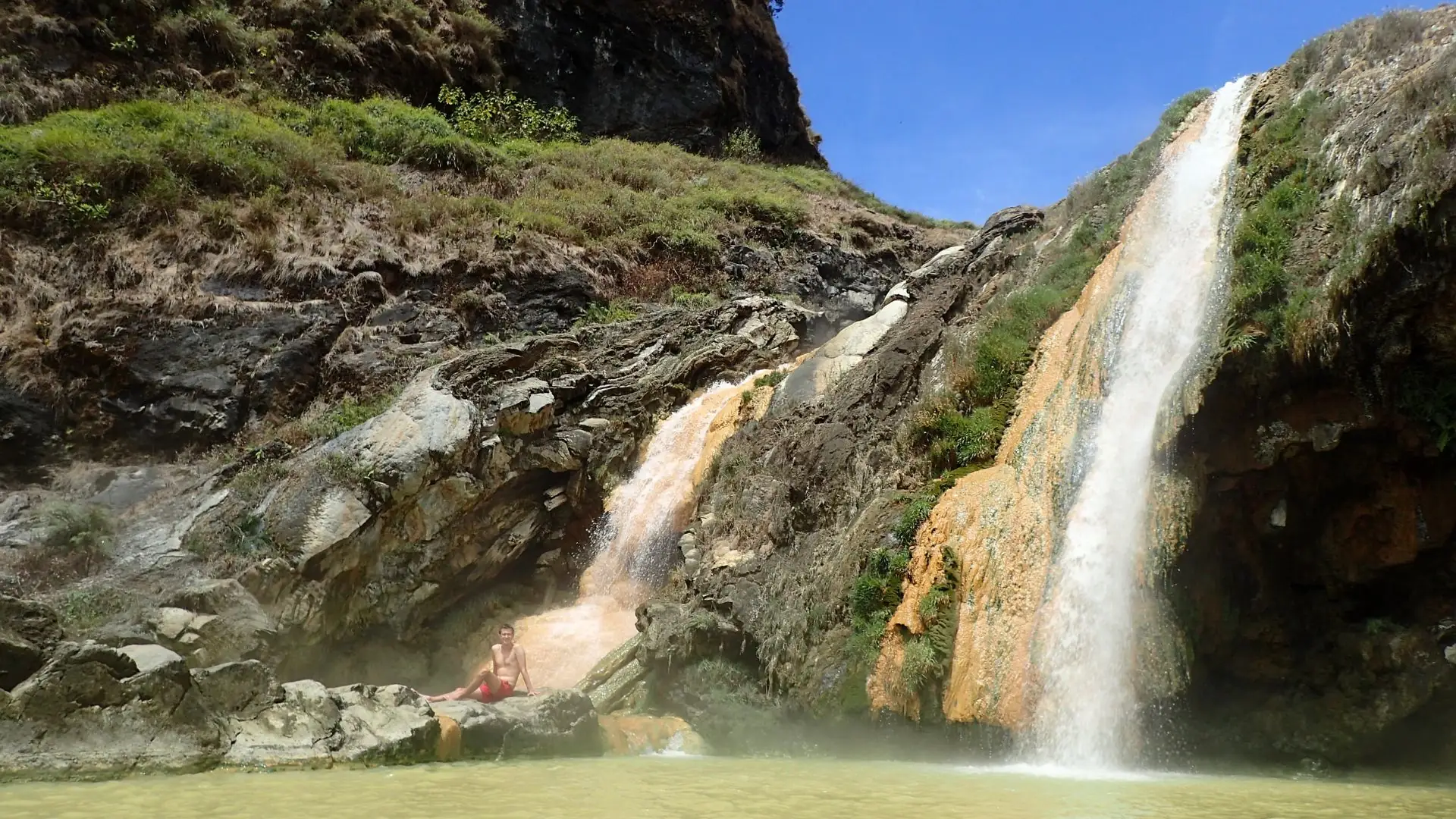 Mount Rinjani Hot Springs lake Segara Anak
