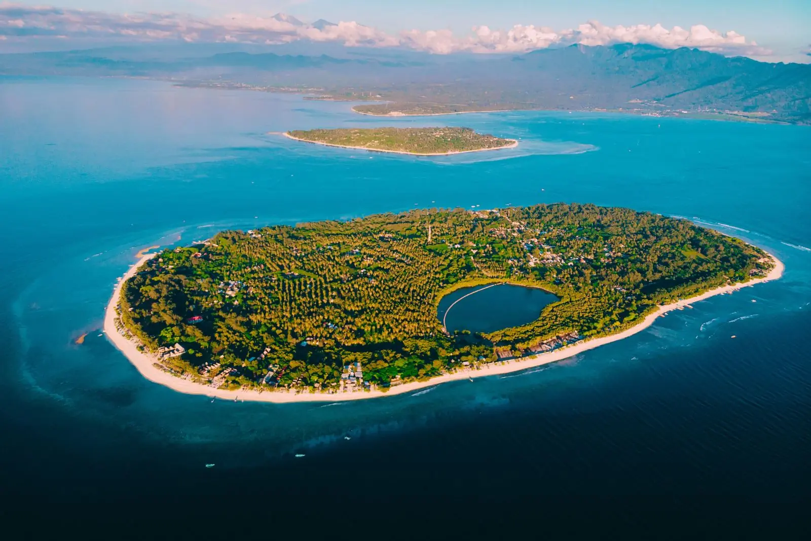 Elevation profile - Gili Islands